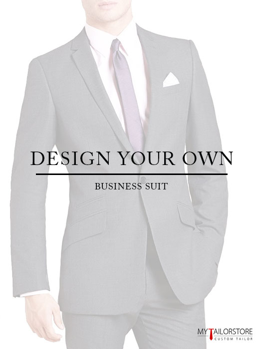 Tailored Business suit-Lanificio Di Biella Solid Black