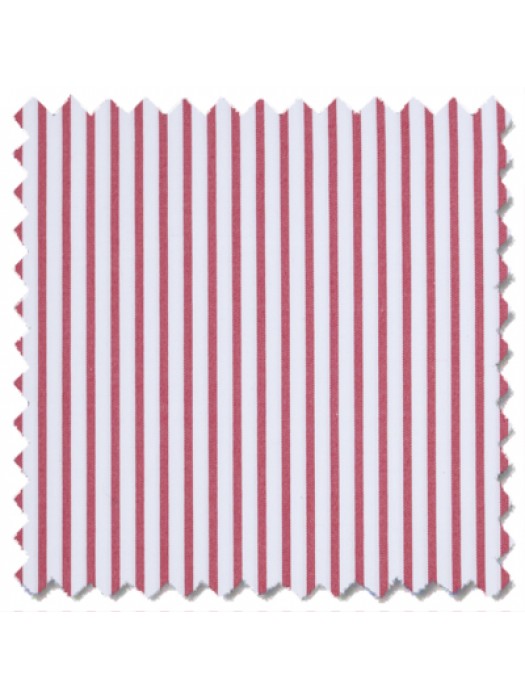 Arno Bay, Poplin Red Stripes