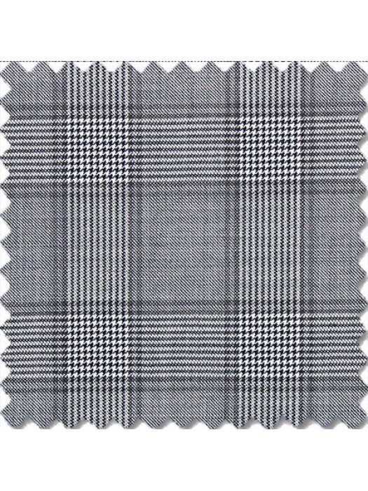 Cavani Glen Plaid Checks Light Grey