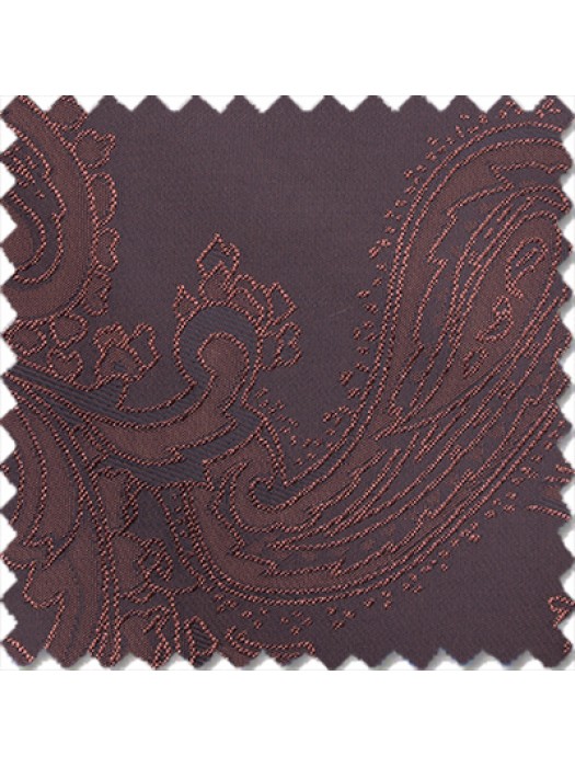 Large Paisley, Brown