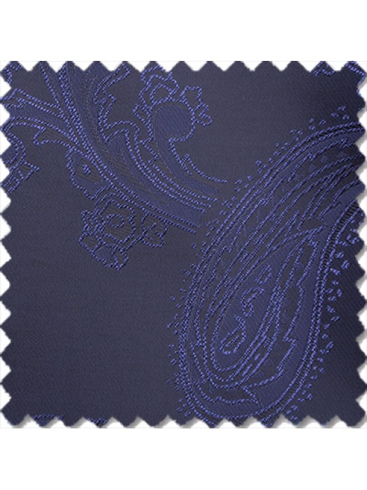 Jacquard Large Paisley, Blue