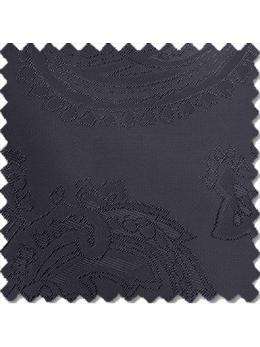 Jacquard Large Paisley, Black