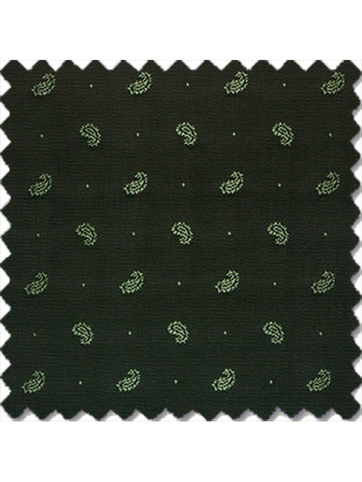 Micro Paisley, Bottle Green