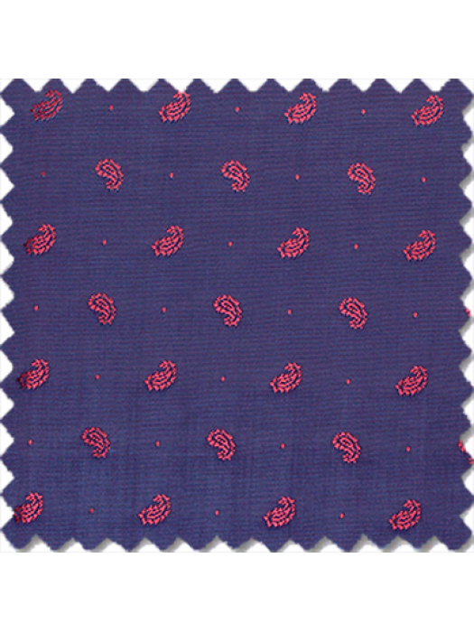 Micro Paisley, Bluish Purple