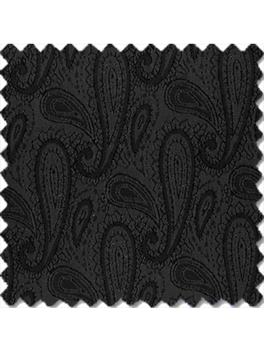 Jacquard Paisley, Black