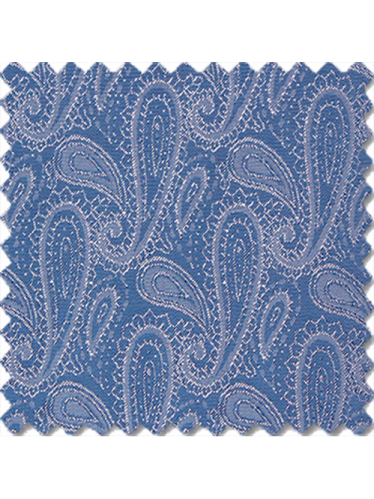 Ice Blue Paisley