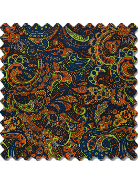 Muticolor floral Orange