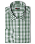 St Pölten, White and Green Gingham checks