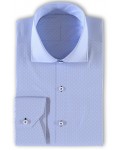 Yowie Bay dots Light blue-Classic Business Shirt