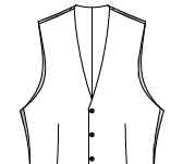 Men's skinny waistcoat business wear| Mytailorstore